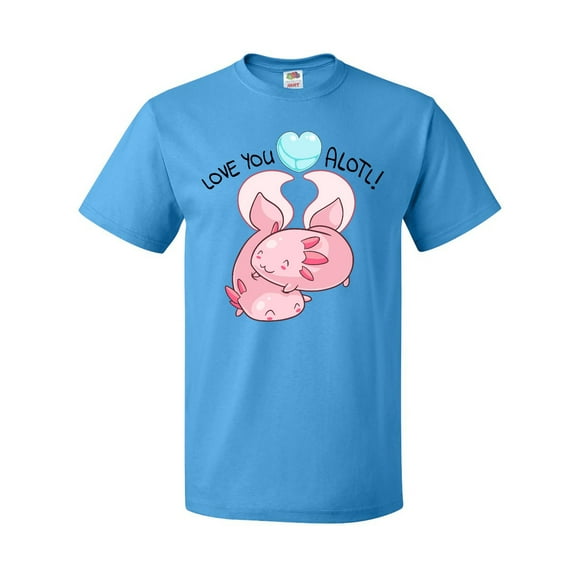 Inktastic Love You Alotl Cute Axolotl Valentines T-Shirt