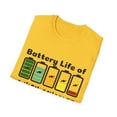 thumbnail image 4 of Funny Battery Graphic Power Novelty High School Tees, 4 of 6