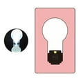 thumbnail image 2 of Portable Ultra-thin Mini LED Wallet Pocket Credit Card Size Lamp Night Light, 2 of 8