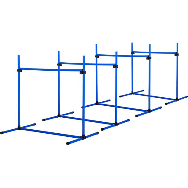 4 Piece Dog Agility Starter Kit, Dog Agility Training Equipments