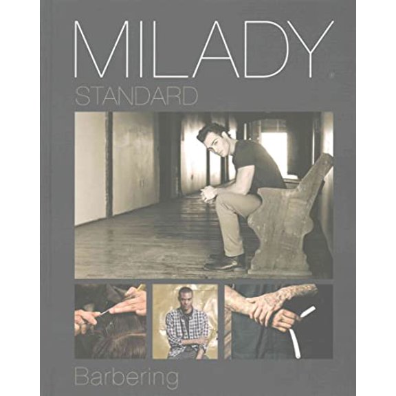 Pre-Owned Milady Standard Barbering (Hardcover) 1305100557 9781305100558