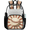 Multicolor 2, variant on Candy Cane Holly Clear Backpack for Stadium Events, Merry Christmas Plaid Transparent Plastic Bag for Games, Security Checks, Festivals, Concerts