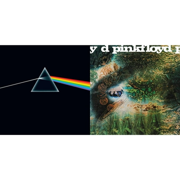 Dark Side Of The Moon (50Th Anniversary Remaster) & Saucerful Of Secrets (180G) [LP Vinyl Bundle]