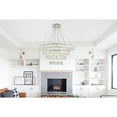 thumbnail image 4 of Monroe Integrated LED chip light Chrome Chandelier Clear Royal Cut Crystal, 4 of 9