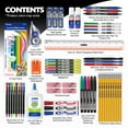 thumbnail image 3 of BAZIC Products Back to School Kit Stationery Set, Multicolor, 66 Pieces, 3 of 8