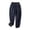 Navy-06, variant on REALiKUN Women's Cotton Linen Tapered Cropped Pants Elastic Waist Trousers