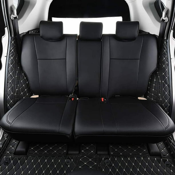 Black Leather Auto 5 Seat Covers Custom Fit For Toyota Rav4 Se Xle Sport 2018 Com - Seat Covers For 2019 Toyota Rav4 Hybrid Black Leather Auto 5 Seat Covers Custom Fit For Toyota Rav4 Se Xle Sport 2018 Com - Seat Covers For 2019 Toyota Rav4 Hybrid