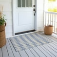 thumbnail image 6 of Addison Rugs Chantille Indoor/Outdoor Transitional Diamonds Sky Washable Rectangle Rug, 1'8" x 2'6", 6 of 6