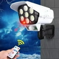 Sunset Lamp tooth Outdoor Surveillance Camera Solar Sensor Wall Light