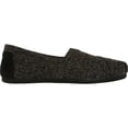 thumbnail image 2 of Toms Women's Classic Marl Black Ankle-High Canvas Flat Shoe - 9.5M, 2 of 3