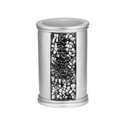 Sweet Home Collection 5 Piece Bathroom Accessory Set, Sinatra Silver