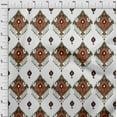 thumbnail image 4 of oneOone Rayon Red Fabric Asian Ikat Craft Projects Decor Fabric Printed By The Yard 56 Inch Wide, 4 of 4
