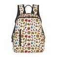 thumbnail image 1 of Fotbe Hot Dog Pizza Mochila Ligera para Hombres y Mujeres - Duradera y Resistente al Agua, Ideal para Escuela, Trabajo, Viajes y Uso Diario, 1 of 7