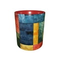 thumbnail image 2 of Colorful Plate Square Coffee Mug Fun Custom Ceramic Mugs 11oz Red, 2 of 5