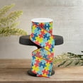 thumbnail image 3 of 2.5" Puzzle Piece Ribbon: Autism Awareness (10 Yards), 3 of 3