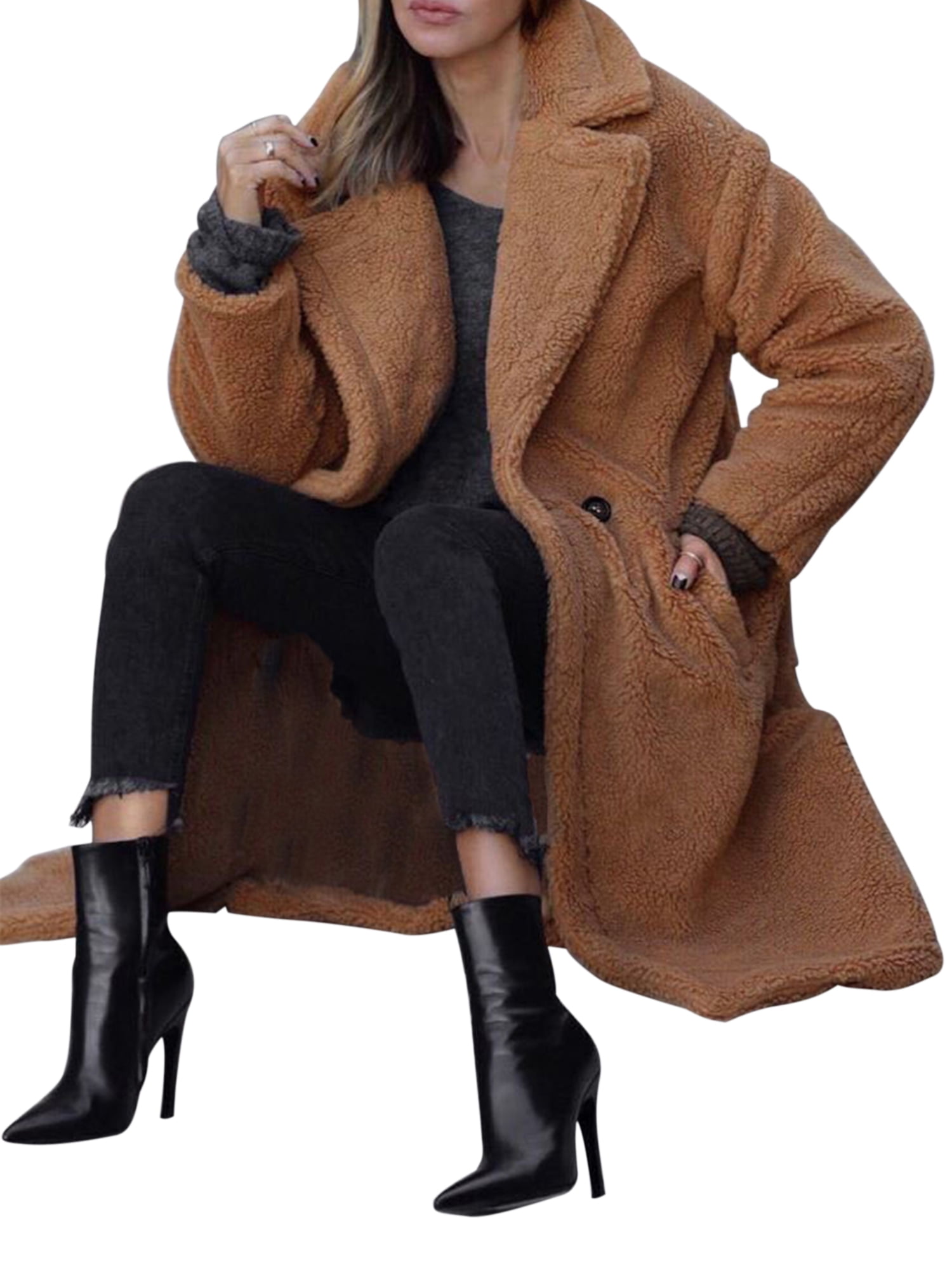 teddy maxi coat