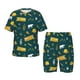 thumbnail image 1 of Balery Camping Conjunto de Pijama Infantil de Manga Corta con Estampado – Ropa de Dormir de Algodón Suave-Small, 1 of 6