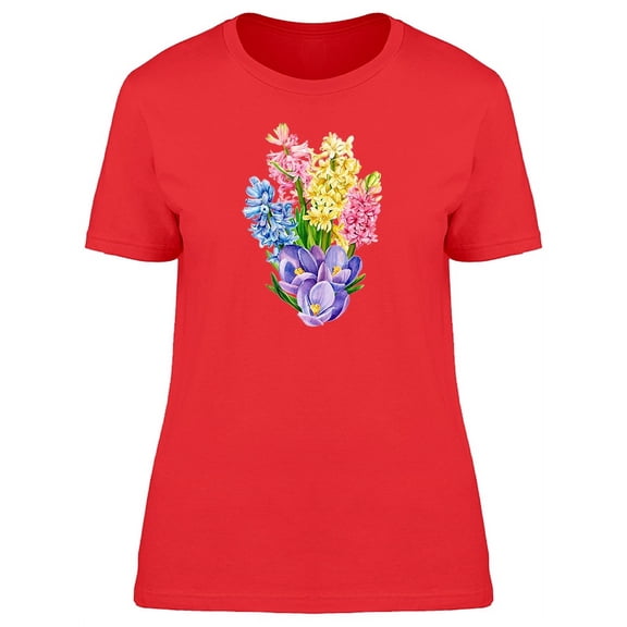Wildflowers Ikebana T-Shirt Women -Image by Shutterstock, Female Small