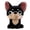 Black, variant on Big-Eyed Chihuahua Stuffed Animal Plush Puppy Cuddly Toy Cute Cartoon Dog Plushie Soft Companion Toy for Kids Adults Bedtime Cuddling Desk Decor Use CAI260319-White