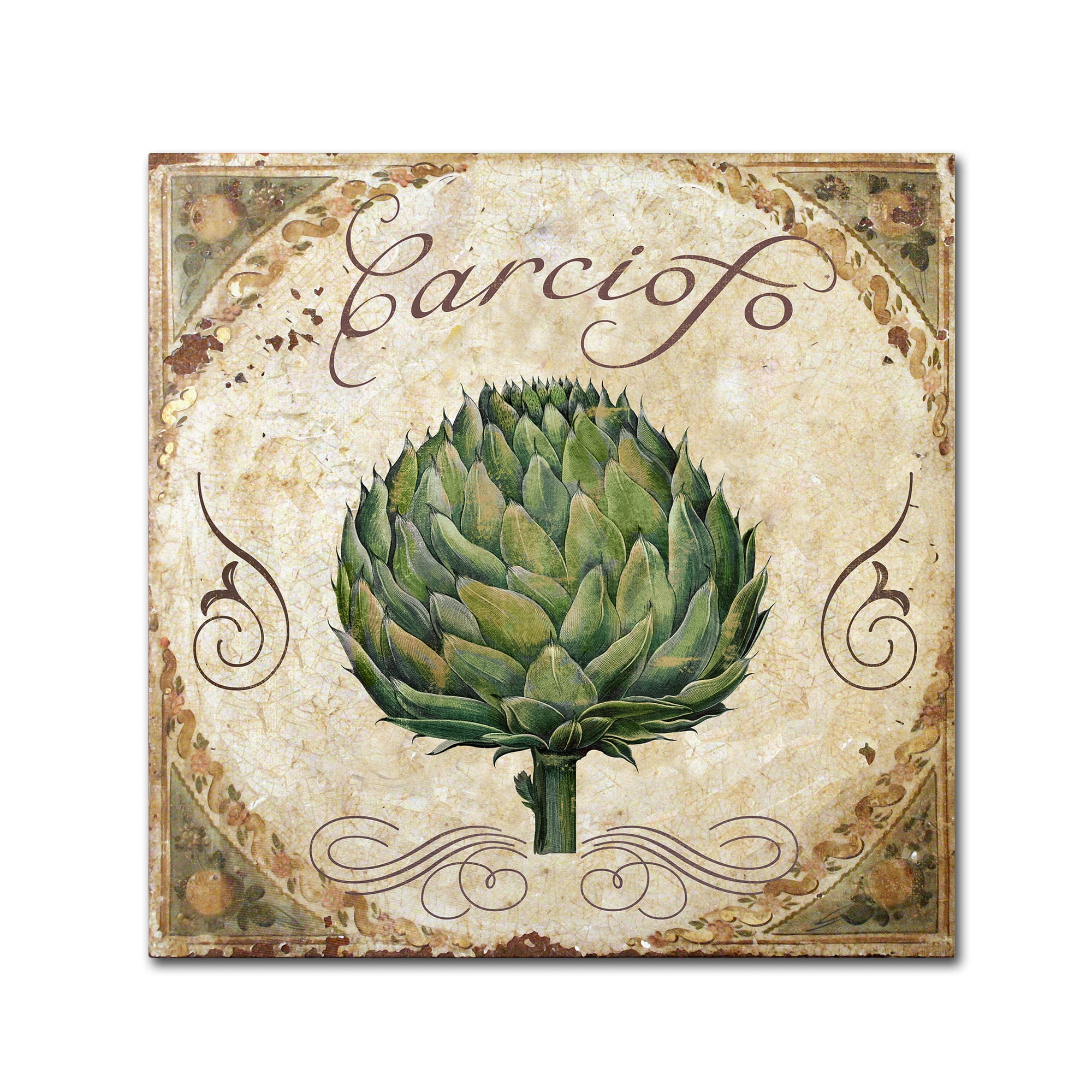 Trademark Fine Art "Mangia III" Canvas Art by Color Bakery