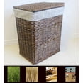 thumbnail image 3 of Laundry Hamper Handwoven Rattan Clothes Basket Laundry Basket with Liner & Lid, 3 of 10
