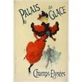 thumbnail image 3 of Jules Chéret 11x14 Black Modern Framed Museum Art Print Titled - Champs-Elysees Ice Palace (1894), 3 of 5