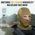 thumbnail image 2 of Minzimin Balaclava Face Mask Men, Women's Full Head Wrap Motorcycle Cooling Neck Gaiter Tactical Hood for Hiking Cycling, 2 of 8