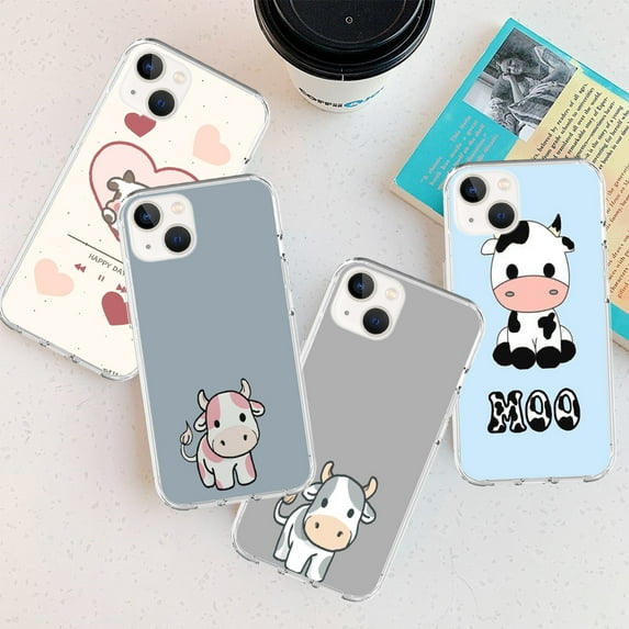 Milk Cow Carton Soft Silicone Phone Case for iPhone 13 13Pro 13Pro Max 12 12Pro 12Pro Max11 11 Pro Max 6S 7 8 Plus 5C XS XR X For Samsung Note 20 Note 20 Ultra S20 S20+ S20Ultra