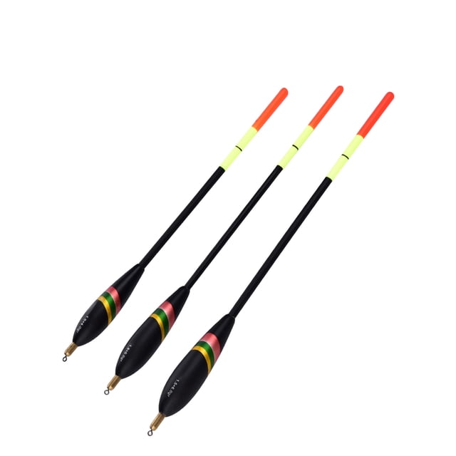 VIFER Flotador de Pesca 3 uds 1,5 + 6g 1,5 + 5g 1,5 + 4g Flotadores de Pesca de Madera duraderos Set Bobbers Tackle Accesorio