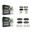 thumbnail image 1 of TEC Front Rear Ceramic Brake Pads Kit for Car Kia Forte Hyundai Veloster Forte5 Elantra GT KTC-100310, 1 of 10