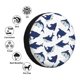 thumbnail image 4 of Fotbe Cute Shark Funda de Llanta de Repuesto con Estampado, Engrosada, Ajuste Universal para Jeep, Remolque, RV, SUV, Camión-14 inch, 4 of 6