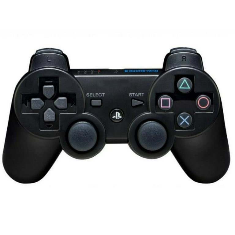 Controller Wireless for PlayStation 3 Bluetooth Dualshock 3 Black Walmart
