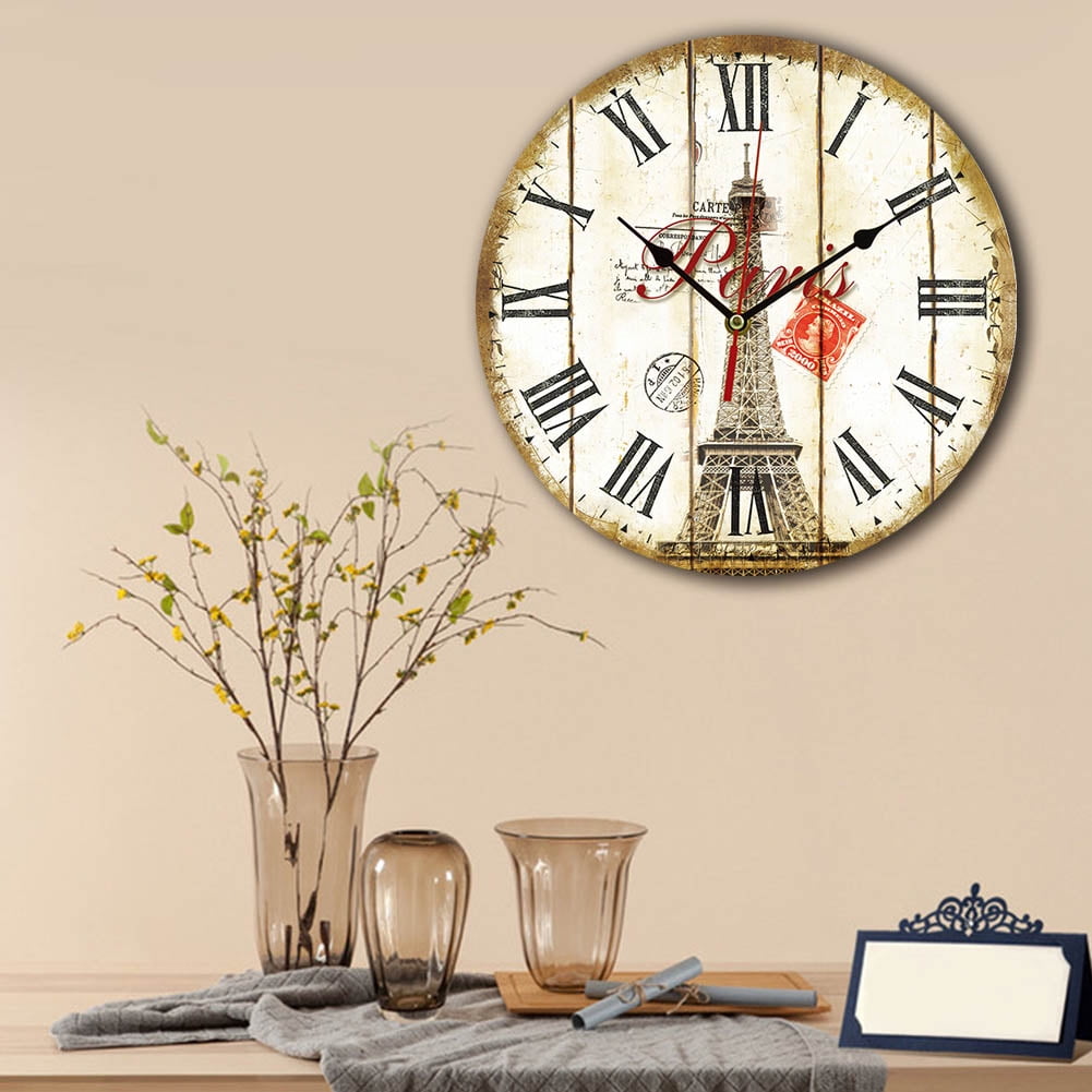 European Innovative Wooden Clocks Stylish Home Electronic Clocks Mdf Frameless Silent Clocks Walmart Canada
