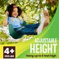 thumbnail image 2 of Swurfer Tree Outdoor Belt Swing Set Swings, Playground Swing Seat Replacement, Swing Set Accessories, Green, 2 of 6