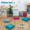 thumbnail image 3 of Floor Pillow Set, 17in, 3 of 9