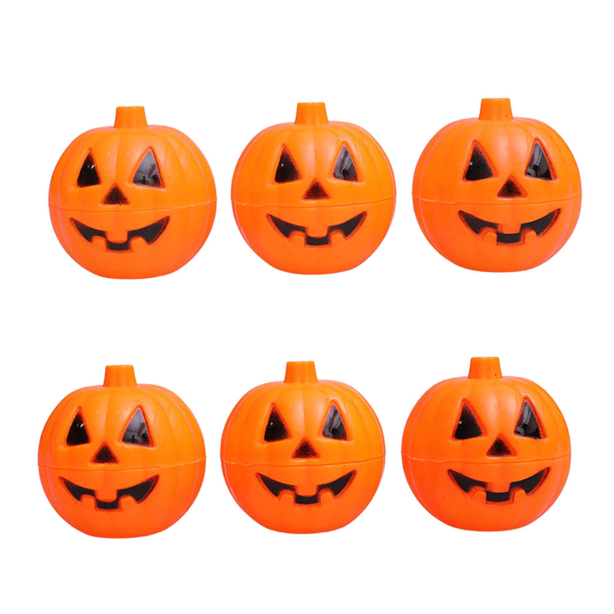 Crazy Mad Halloween Pumpkin Faces Set of 4 Coasters