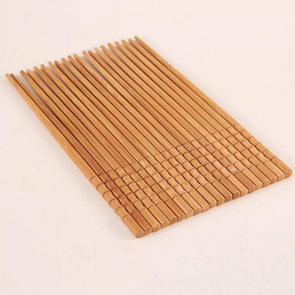 Chinese Chopsticks Wooden Bamboo Stir Fry Party Reusable Japanese Traditional 