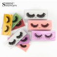 thumbnail image 2 of SHIDISHANGPIN 1 Par pestañas postizas maquillaje grueso y suave 3d pestañas Mink Gao Jiahui  unisex, 2 of 2