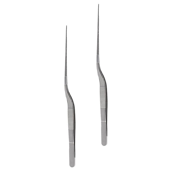 SHOWERORO 2Ud Pinzas De Cocina De Acero Inoxidable Para Decorar Platos Y Manipular Con Precisión