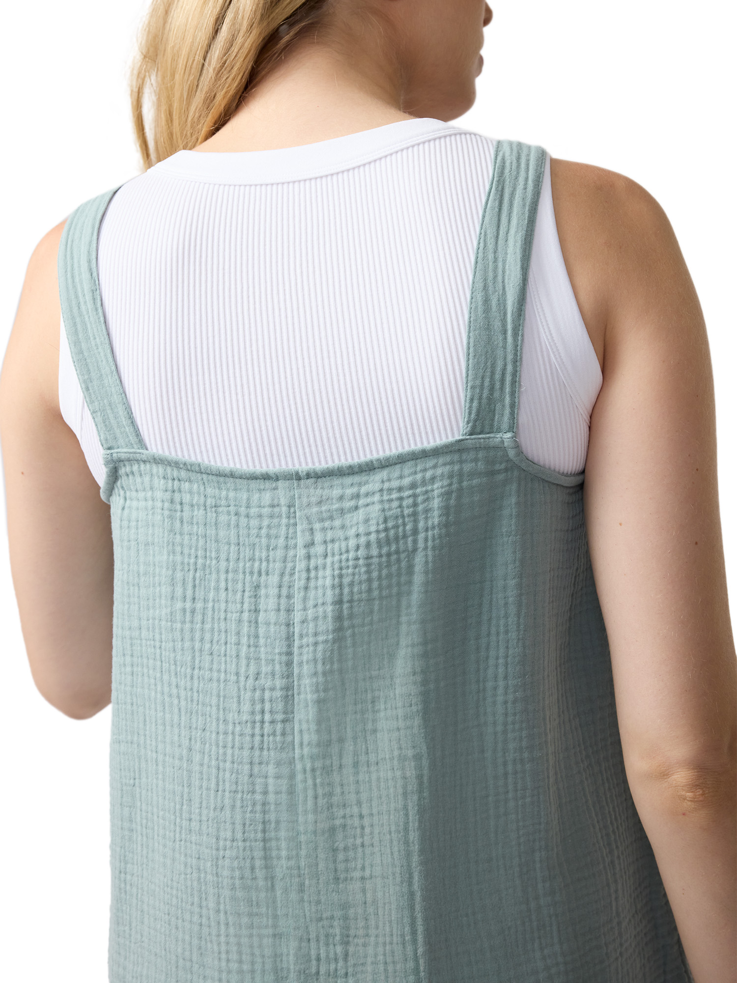 Ingrid & Isabel For Every Belly Women's Maternity Gauze Romper, Sizes S-XXL