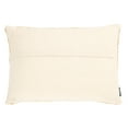 thumbnail image 4 of Safavieh Deni 14" x 20" Contemporary Jute Decorative Pillows, Mustard/Ivory, 4 of 4