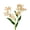 Pink, variant on sunsanly Artificial Flower Branch with Stem Leaves Home Wedding Party 3 Fork 39 Head Faux Flower Floral Arrangement Indoor Outdoor Decoration Photo Props