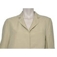 thumbnail image 2 of LAUREN RALPH LAUREN Vincent Silk/Linen Jacket Blazer, Light Wheat (Small), 2 of 6