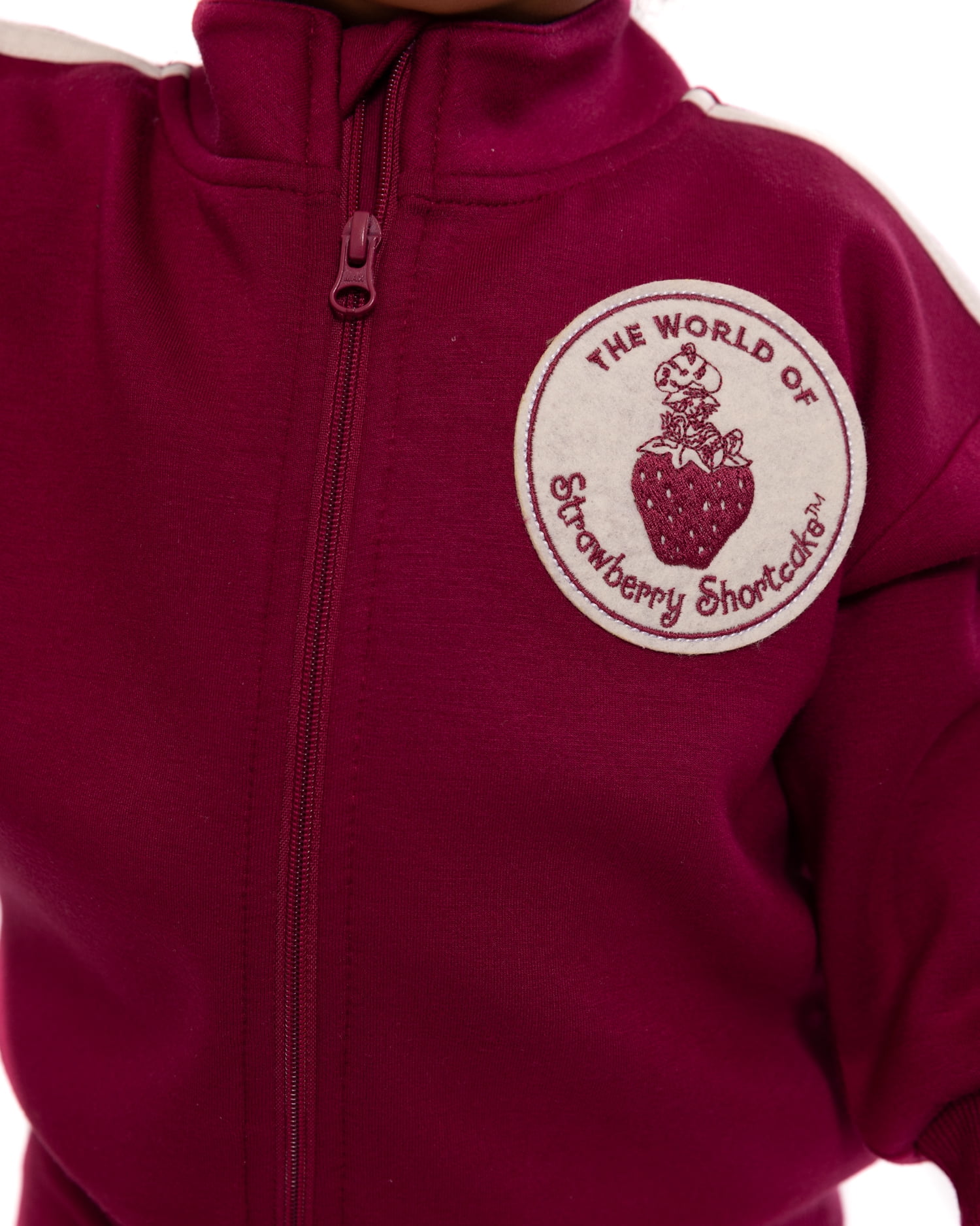 Strawberry Shortcake Baby Girls Full Zip Tracksuit, 2-Piece, Sizes 0/3M-24M