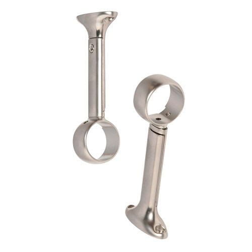 Levolor Curtain Brackets in Antique Silver