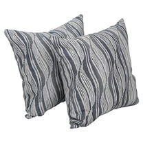 17-inch Jacquard Throw Pillows with Inserts (Set of 2) 9910-S2-ID-084