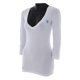 thumbnail image 4 of Playera Para Mujer K-SWISS Cuello V Manga Larga Blanco Talla G, 4 of 4