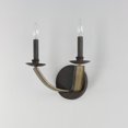 thumbnail image 3 of 20341DWAR Maxim Lighting Basque - 2 Light Wall Sconce-12.5 Inches Tall and 12 Inches Wide, 3 of 5