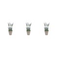 thumbnail image 2 of Cateissary Flor de simulación de plástico para un fácil cuidado y belleza natural Arreglo floral Flor artificial Planta en maceta púrpura Type1 NO1, 2 of 6