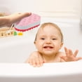 thumbnail image 4 of Ergonomic Body Scrubber Sponge with Gentle Texture Design Soft Foam Bathing Towel for Shower and Family Use, 4 of 7